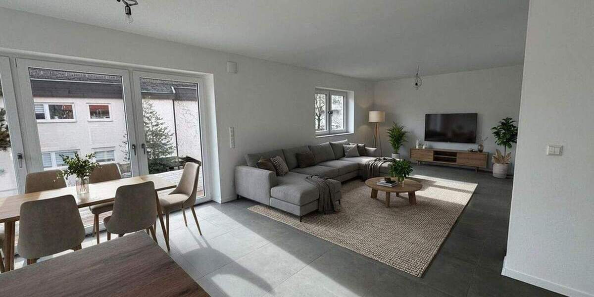 Etagenwohnung Waiblingen Hegnach - 4 Zimmer, 125 m&sup2;, 1.750&euro; | Angebot:25776412