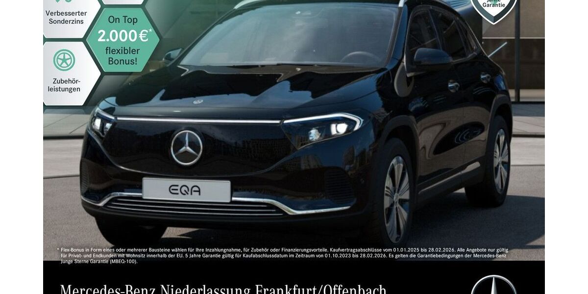 Mercedes-Benz EQA 19.390 km 34.890 &euro; Frankfurt 60599
