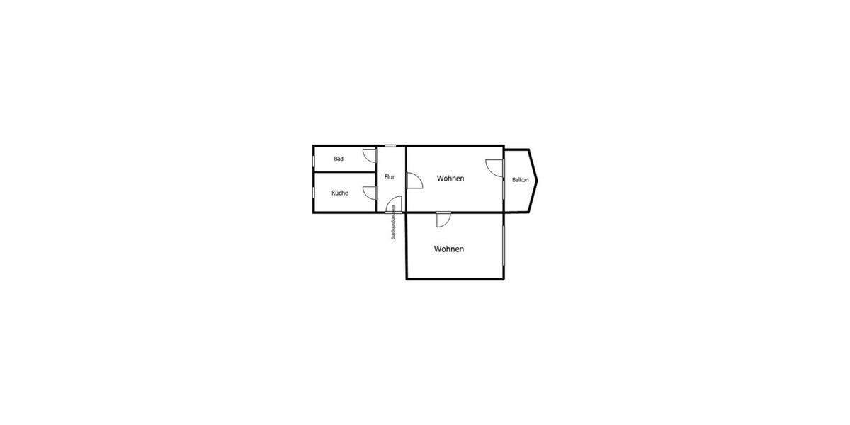 Etagenwohnung Adorf/Vogtland Vogtland - 2 Zimmer, 49 m&sup2;, 270&euro; | Angebot:25883838