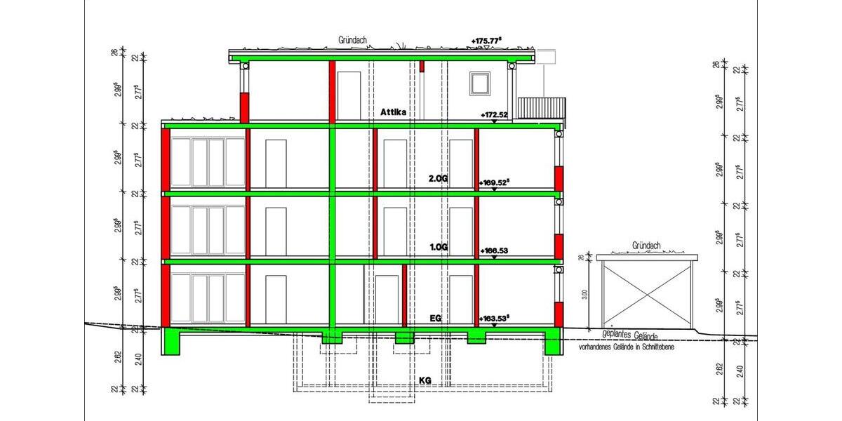 Etagenwohnung Gernsbach - 3 Zimmer, 98 m&sup2;, 1.569&euro; | Angebot:26300223