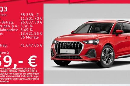 Audi Q3 9.403 km 38.339 &euro; Eching 85386
