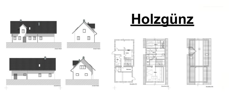 Einfamilienhaus Holzgünz - 5 Zimmer, 153 m&sup2;, 549.000&euro; | Angebot:25498525