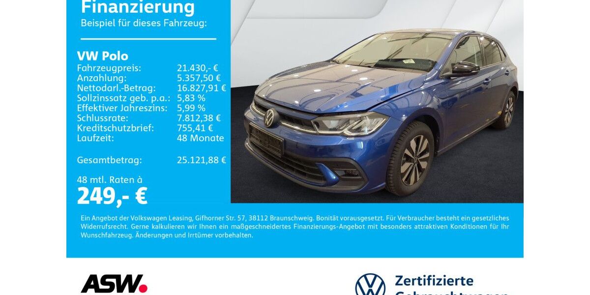 VW Polo 12.400 km 21.430 &euro; Neckarsulm 74172