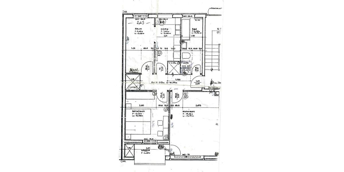 Etagenwohnung Itzehoe - 3 Zimmer, 68 m&sup2;, 169.000&euro; | Angebot:26035763