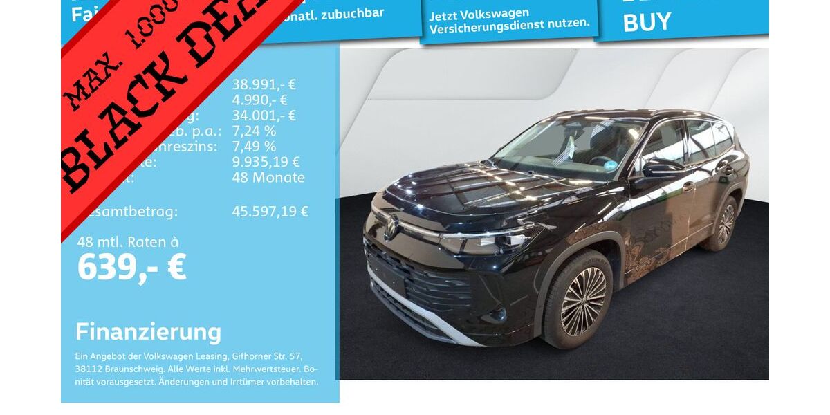 VW Tayron 26.540 km 38.991 € Mannheim 68309