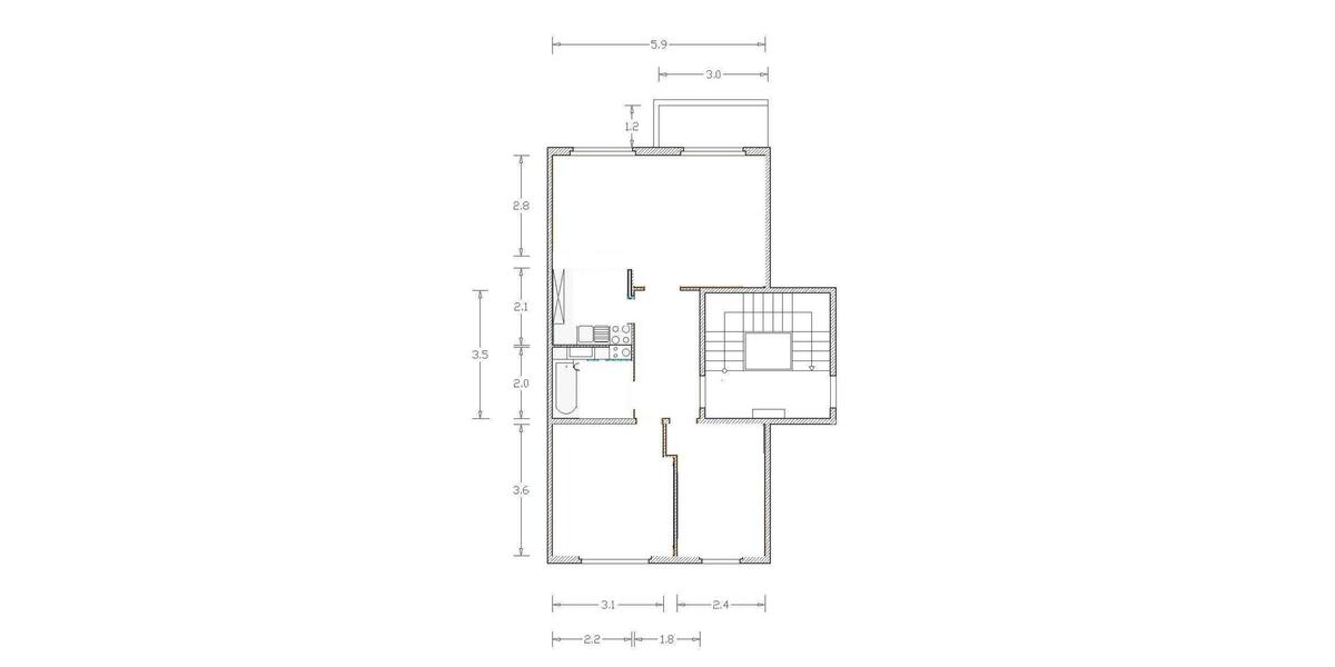 Etagenwohnung Wittenberg Lutherstadt - 3 Zimmer, 57 m&sup2;, 406&euro; | Angebot:26354139
