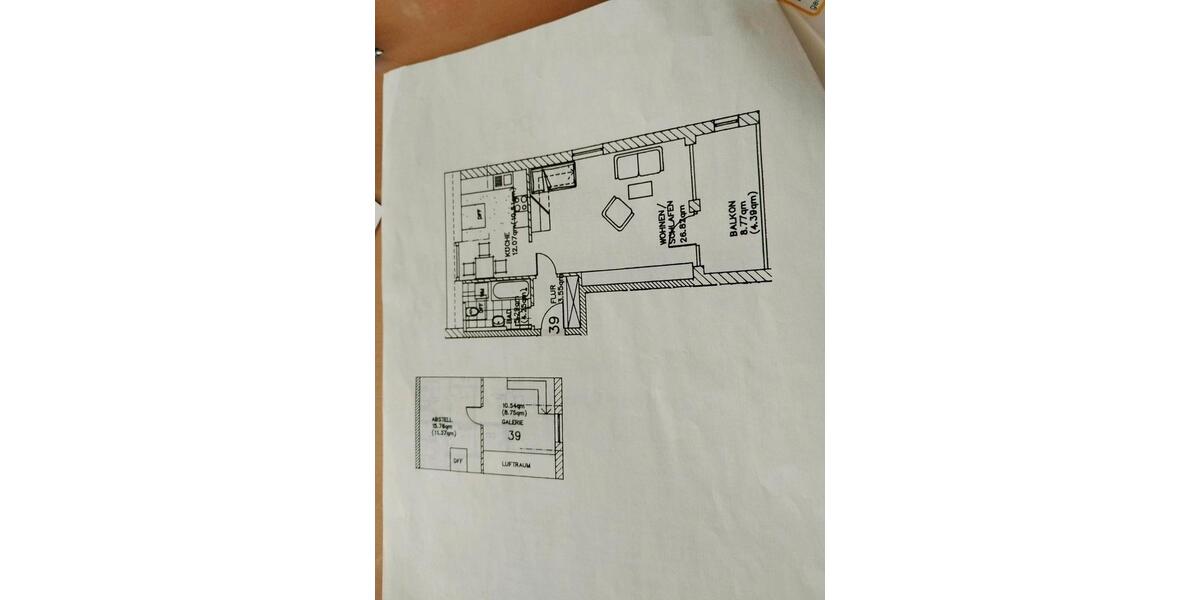 Maisonettenwohnung Bibertal - 2 Zimmer, 82 m&sup2;, 900&euro; | Angebot:25233694