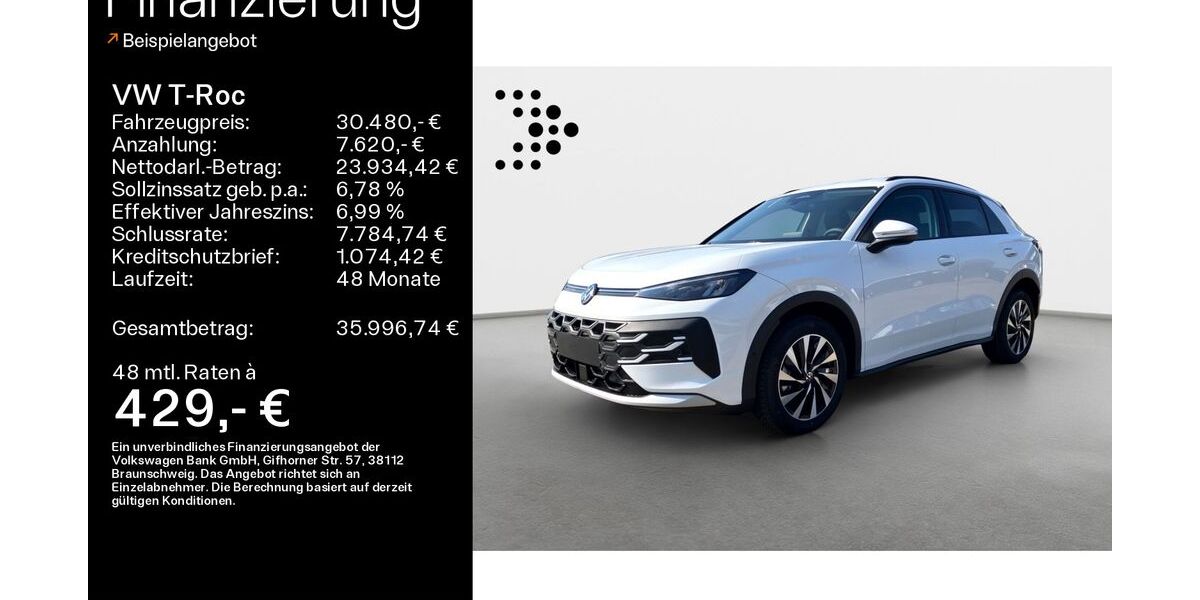 VW T-Roc 3.000 km 30.480 &euro; Haßfurt 97437