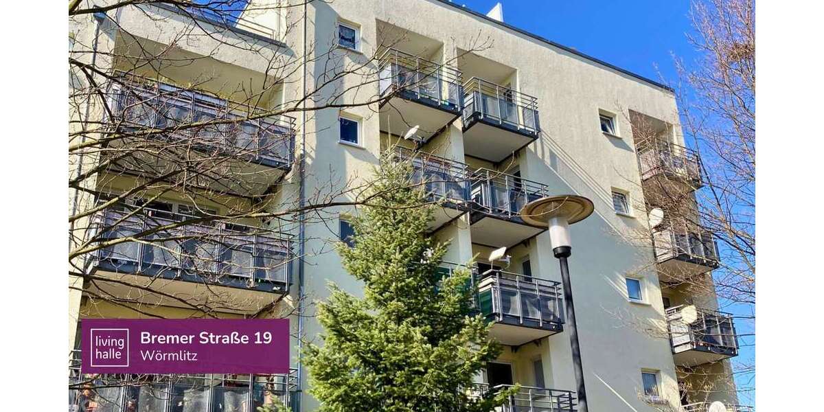 Wohnung zum Mieten in Halle 240 € 32.34 m² 1 zimmer