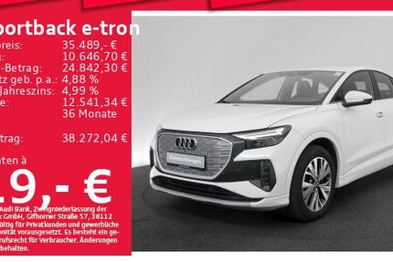 Audi Q4 e-tron 35.101 km 35.489 &euro; München 80935