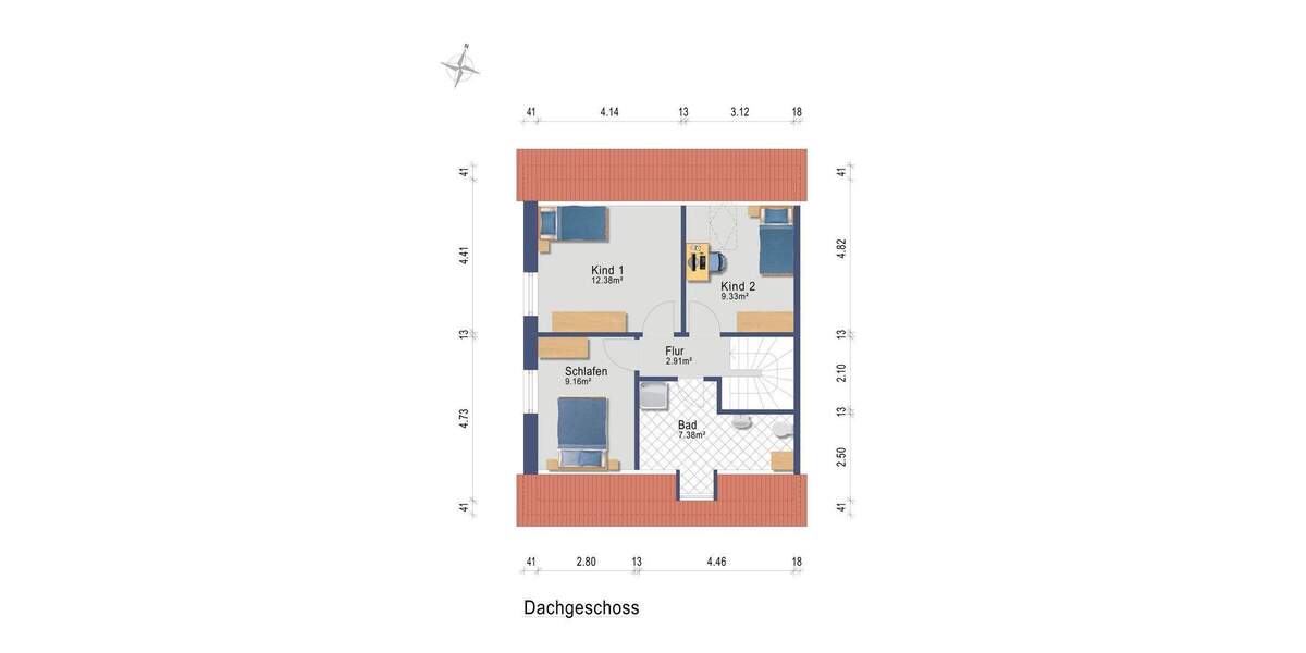 Doppelhaushälfte Schuby - 4 Zimmer, 99 m&sup2;, 250.000&euro; | Angebot:24377008