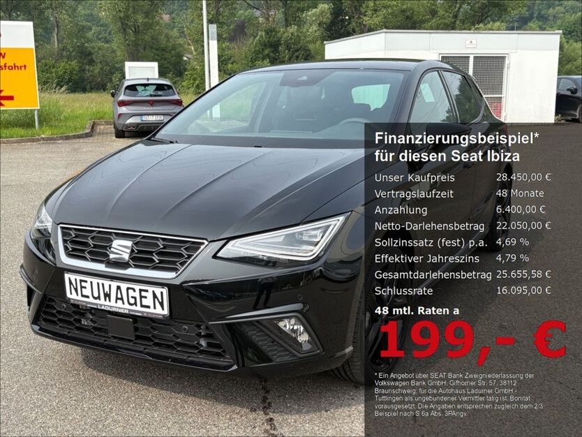 Seat Ibiza 2.000 km 28.450 € Tuttlingen 78532