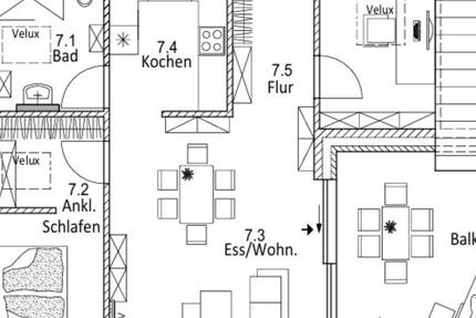 Dachgeschosswohnung in Lohne zu vermieten! 2 zimmer