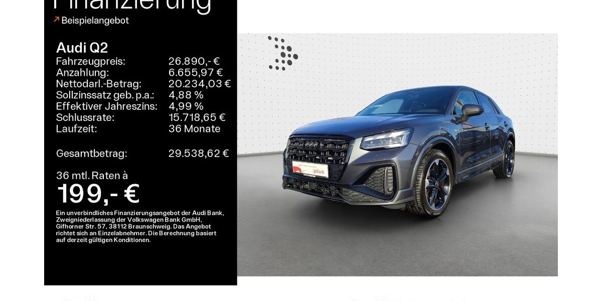 Audi Q2 47.593 km 25.890 &euro; Oberursel 61440