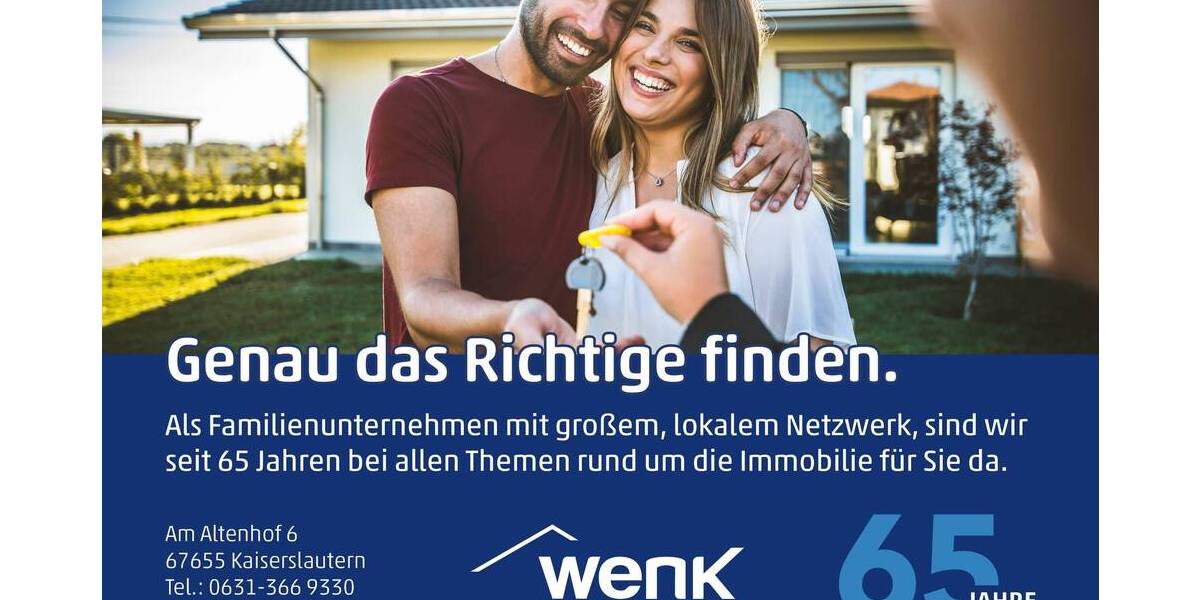 Etagenwohnung Kaiserslautern Innenstadt - 2 Zimmer, 70 m&sup2;, 945&euro; | Angebot:26219797