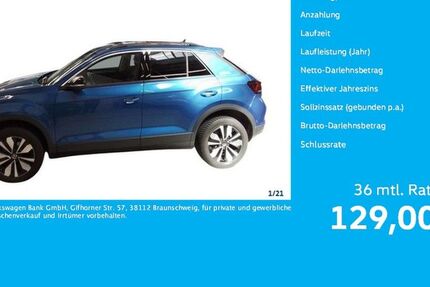 VW T-Roc 17.168 km 24.980 &euro; Trier 54292
