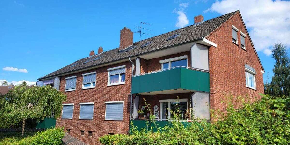 Etagenwohnung Elmshorn Klostersande - 1.5 Zimmer, 50 m&sup2;, 440&euro; | Angebot:26403740