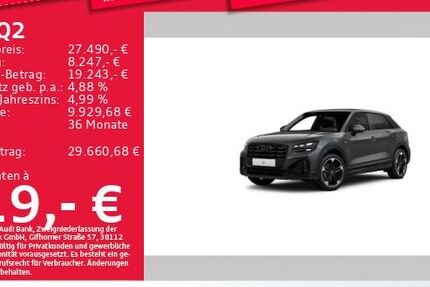 Audi Q2 31.761 km 27.490 &euro; München 81825