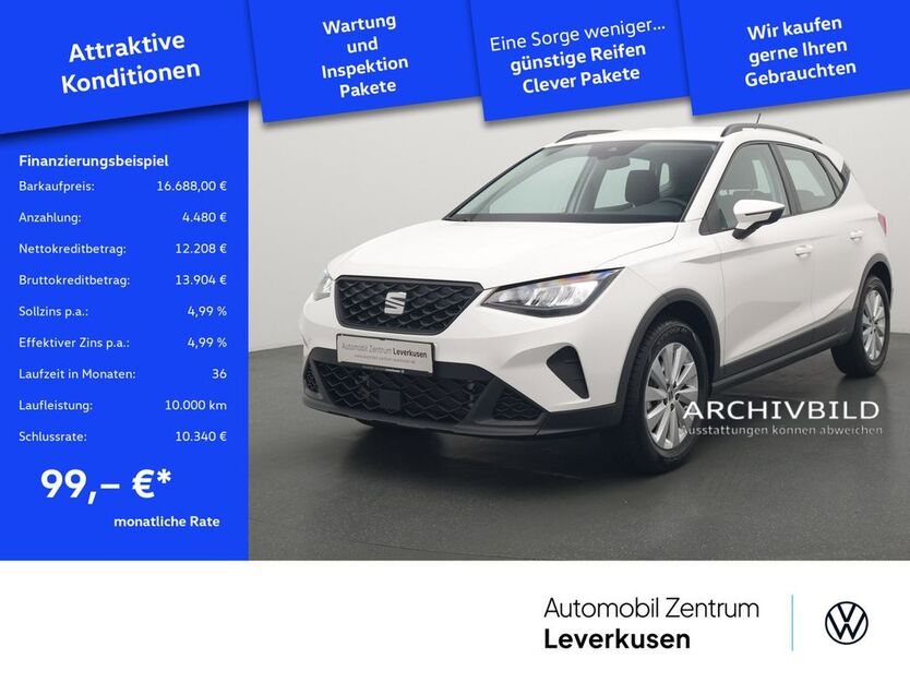 Seat Arona 28.428 km 15.980 € Leverkusen 51379