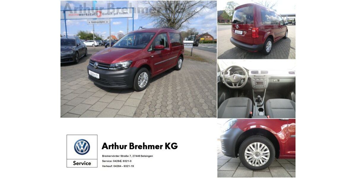 VW Caddy 171.500 km 12.980 &euro; Selsingen 27446