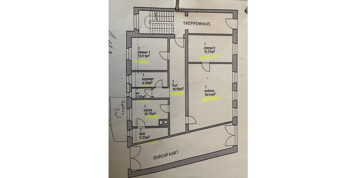 Erdgeschoßwohnung Nürnberg Sankt Leonhard - 3.5 Zimmer, 112 m&sup2;, 369.000&euro; | Angebot:25298066