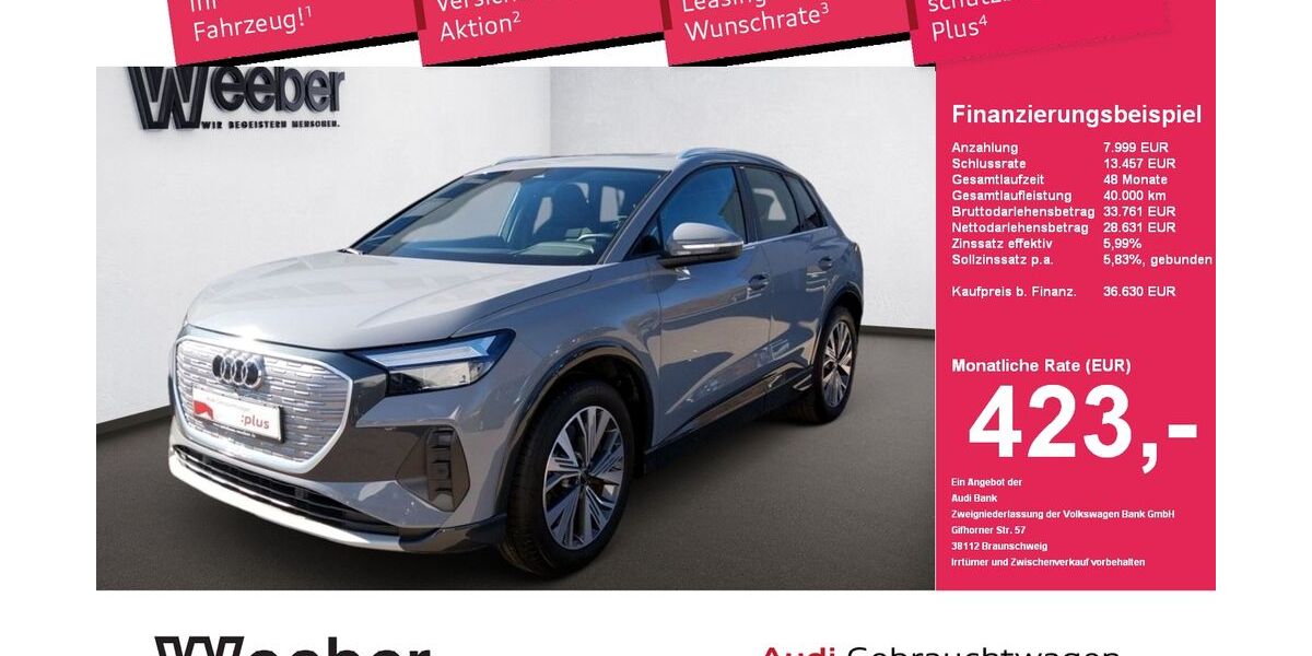 Audi Q4 e-tron 32.900 km 34.790 &euro; Herrenberg 71083
