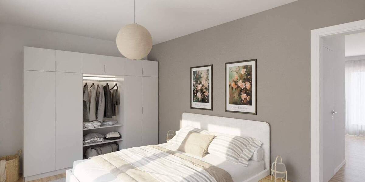 Moderne Eigentumswohnung mit Dachterrasse 3 zimmer