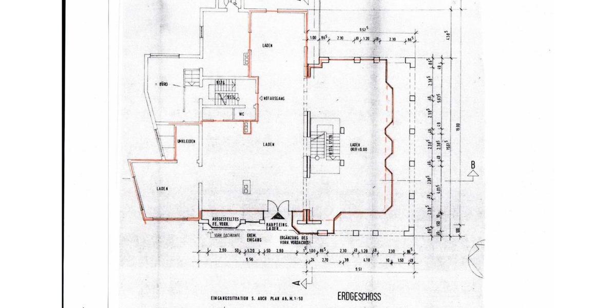 715 m² gewerbliche Laden-Nutzfläche in Osteroder Innenstadt zimmer