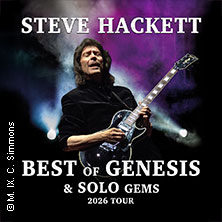 Steve Hackett - Best of Genesis & Solo Gems 2026 Tour 28.05.2026 Haus Auensee