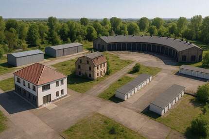 Direkt vom Eigentümer: Großes Gewerbeareal in Merseburg im Share Deal - provisionsfrei! zimmer