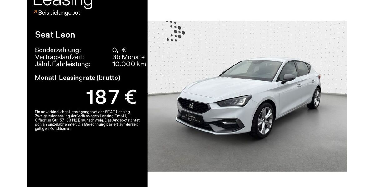 Seat Leon 22.578 km 26.430 € Mainz-Kastell (Wiesbaden) 55252