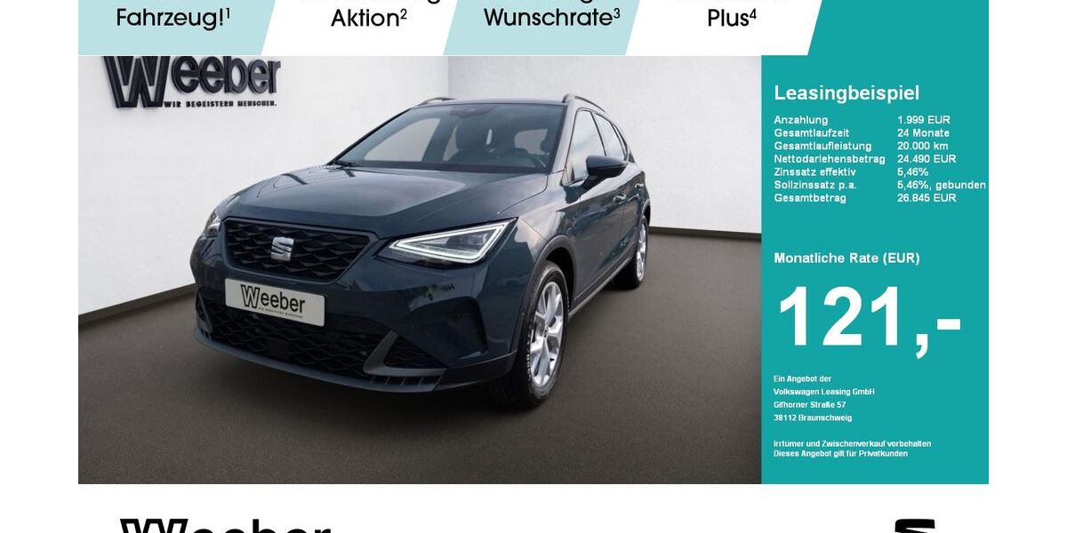 Seat Arona 1.100 km 23.990 &euro; Herrenberg 71083
