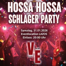 Hossa! Hossa! - Schlagerparty 31.01.2026 LAZOS Kaltenkirchen