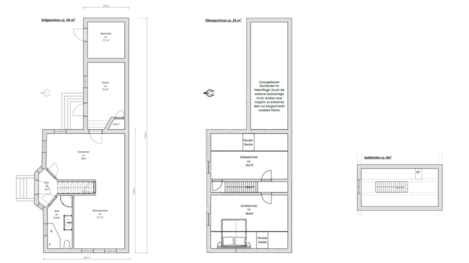 Doppelhaushälfte Bitterfeld-Wolfen Wolfen - 4 Zimmer, 88 m&sup2;, 223.000&euro; | Angebot:25081065