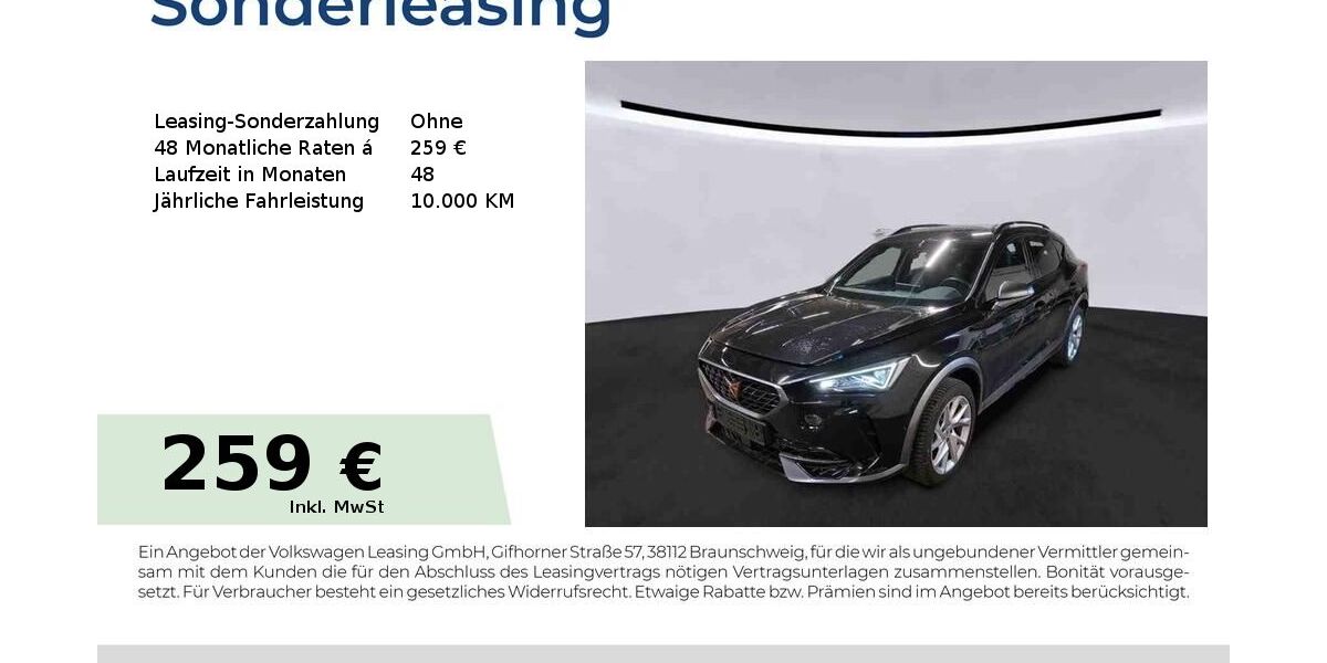 Cupra Formentor 11.835 km 26.940 &euro; Bernburg 06406
