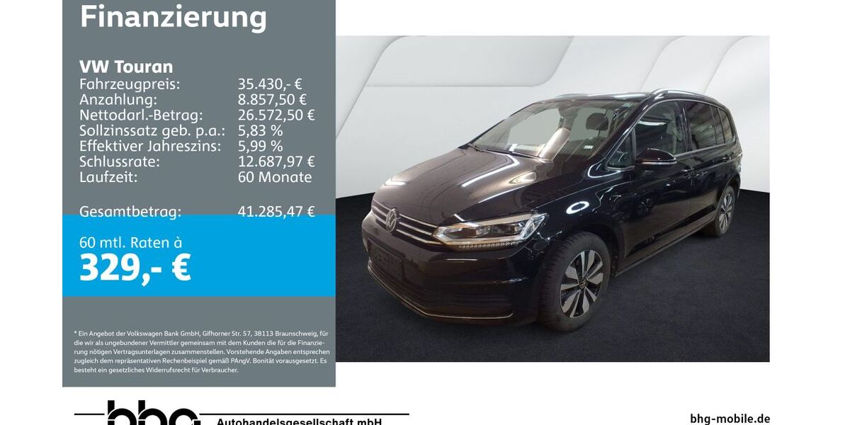 VW Touran 23.836 km 35.430 &euro; Balingen 72336
