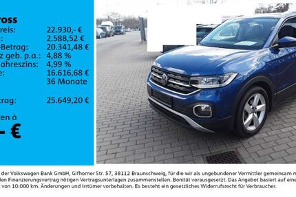 VW T-Cross 31.026 km 22.470 &euro; Leipzig 04277