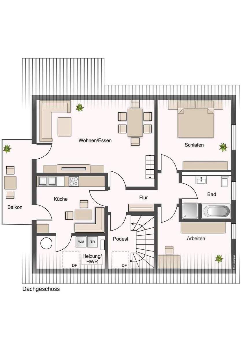 Haus im Haus | Eigener Garten | Hochwertige Ausstattung | Garage+Stellplatz | Balkon 5 zimmer