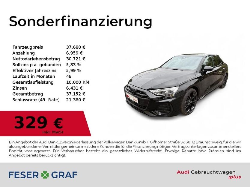 Audi A3 7.727 km 37.680 € Dessau-Roßlau 06844