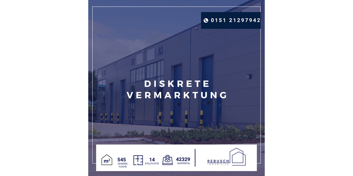 Gewerbeobjekt Wuppertal Gemarkung Vohwinkel - 1.280.000&euro; | Angebot:24497347