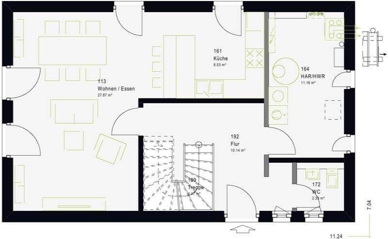 Einfamilienhaus Warstein-Hirschberg Hirschberg - 4 Zimmer, 108 m&sup2;, 299.780&euro; | Angebot:26797489