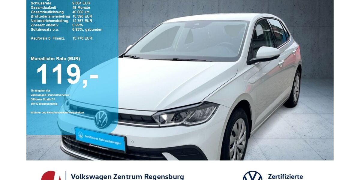 VW Polo 20.500 km 15.770 &euro; Regensburg 93053