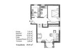Etagenwohnung Deggendorf - 2.5 Zimmer, 70 m&sup2;, 250.000&euro; | Angebot:26633993