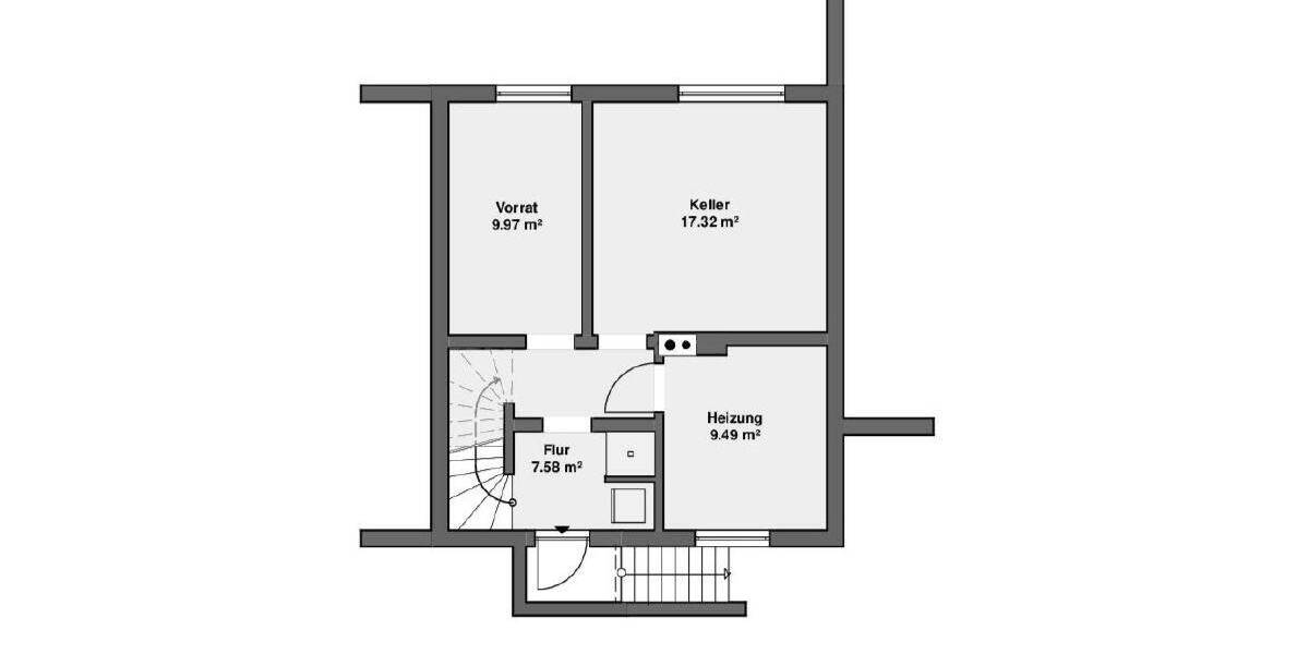 Reihenmittelhaus Detmold Klüt - 4 Zimmer, 105 m&sup2;, 210.000&euro; | Angebot:26290897