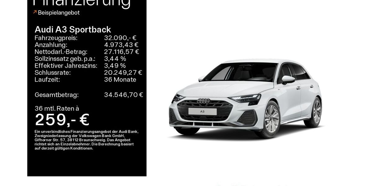 Audi A3 19.696 km 32.090 &euro; Haßfurt 97437