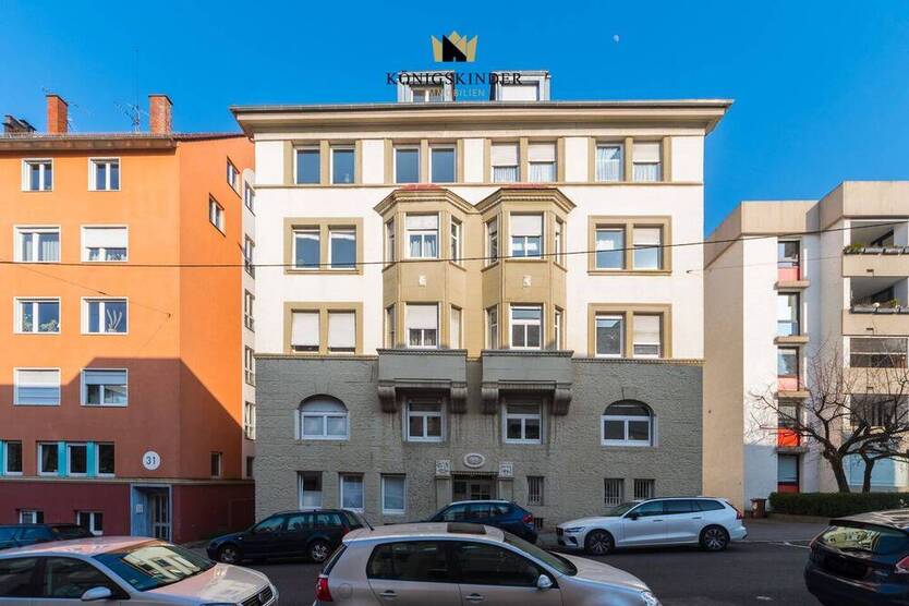 ** Attraktive 1-Zimmer-Wohnung mit KFZ-Stellplatz im Stuttgarter Lehenviertel**