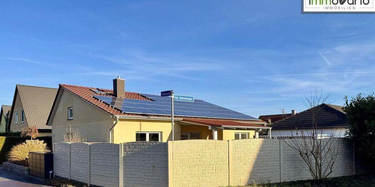 Stilvoller Bungalow-Traum mit Garten und Pool in ruhiger Lage Otterslebens zu vermieten! 3 zimmer