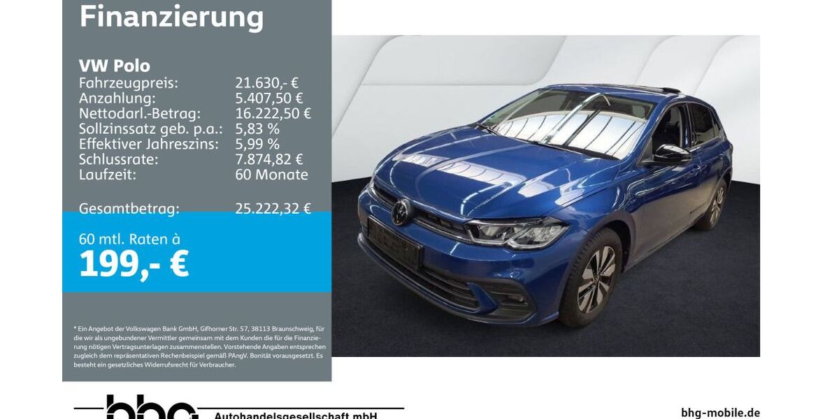 VW Polo 22.447 km 21.630 &euro; Durmersheim 76448