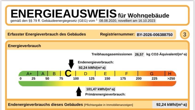 Etagenwohnung Burgkirchen an der Alz - 3.5 Zimmer, 103 m&sup2;, 307.000&euro; | Angebot:26663206
