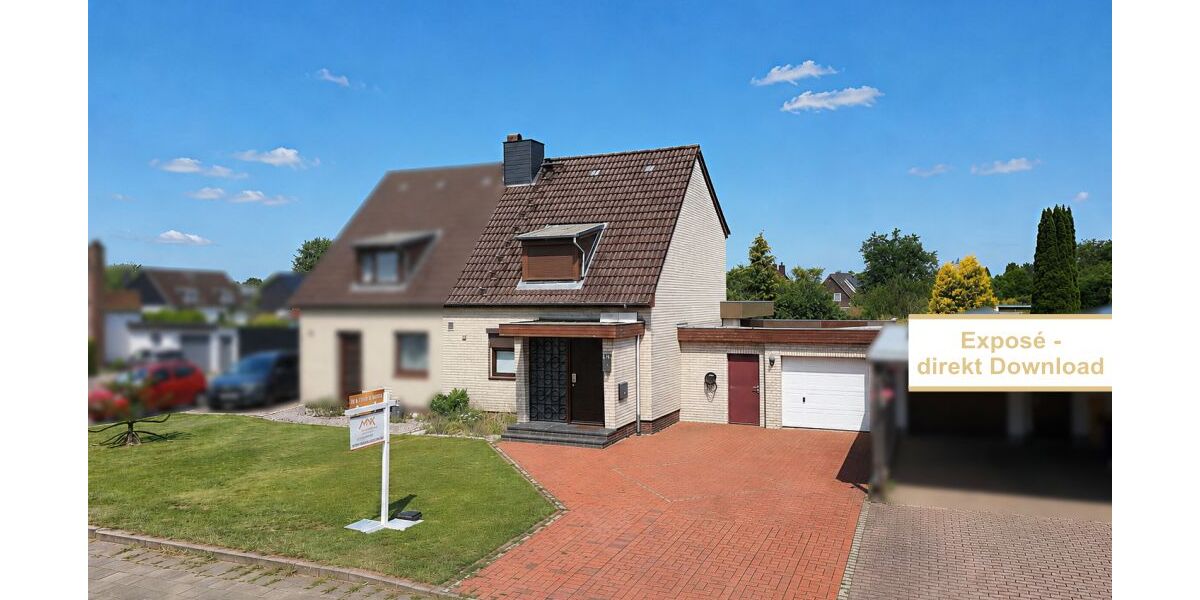 Mehr als ein Zuhause – Ihr Familienglück mit großem Garten - Doppelhaushälfte Neumünster Brachenfeld | Angebot:26943912